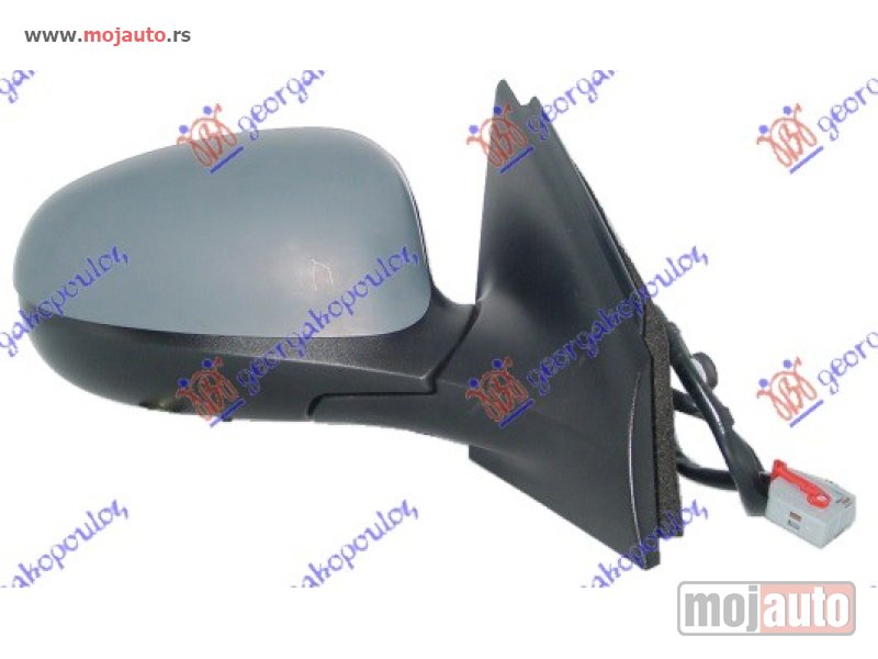 Glavna slika -  RETROVIZOR ELEKTRICNI SA GREJACEM PM (A KVALITET) (KONVEKSNO STAKLO) Desno Fiat croma sw 05-09 -dostupno - MojAuto