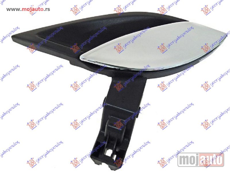 Glavna slika -  KVAKA PREDNJIH/ZADNJIH VRATA UNUTRASNJA HROM/CRNA Levo Fiat croma sw 05-09 -dostupno - MojAuto