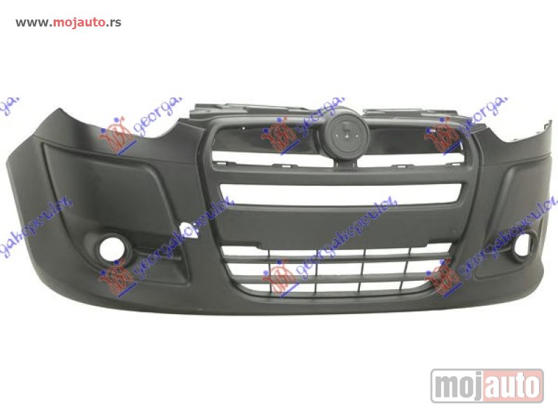 Glavna slika -  PREDNJI BRANIK (SA MAGLENKAMA) (O) Fiat doblo 09-15 -nedostupno - MojAuto