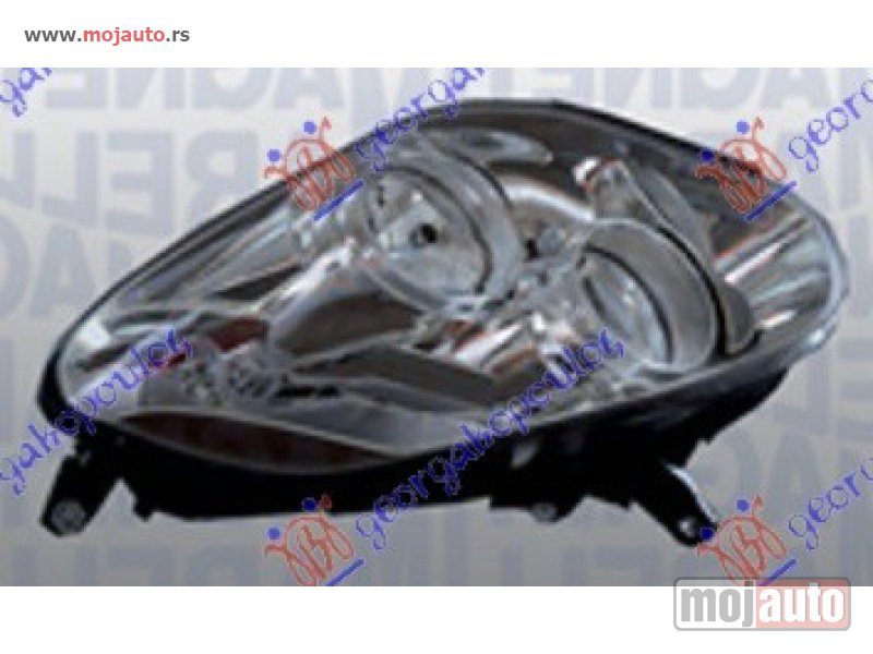Glavna slika -  FAR ELEKTRICNI (MARELLI) Desno Fiat doblo 09-15 -dostupno - MojAuto