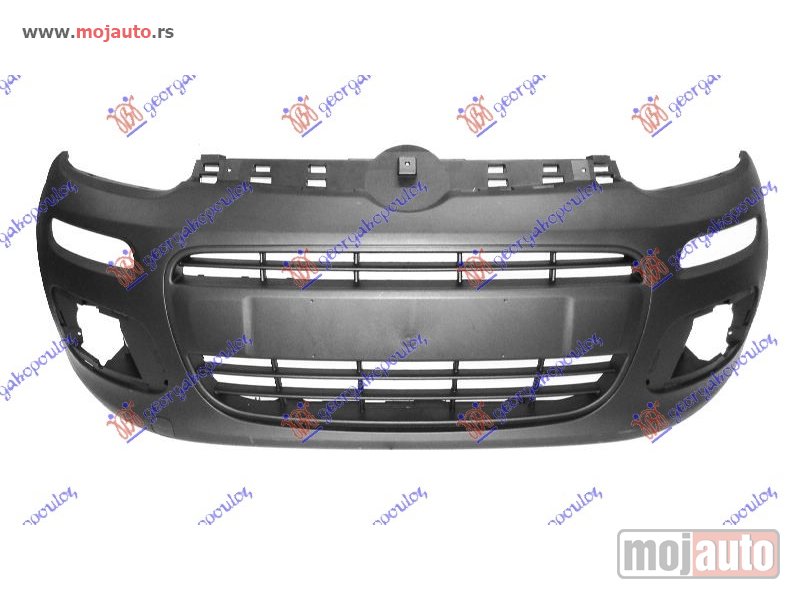 Glavna slika -  PREDNJI BRANIK CRNI (SA INTEGRISANOM MASKOM) Fiat panda new 12- -dostupno - MojAuto