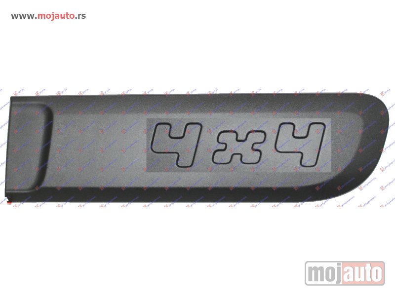 Glavna slika -  LAJSNA ZADNJIH VRATA (4x4) Levo Fiat panda new 12- -dostupno - MojAuto