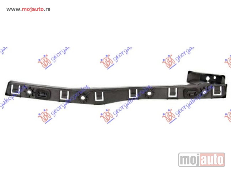 Glavna slika -  NOSAC ZADNJEG BRANIKA BOCNI PLASTICNI (LIVING) Levo Fiat 500 l 12-17 -dostupno - MojAuto