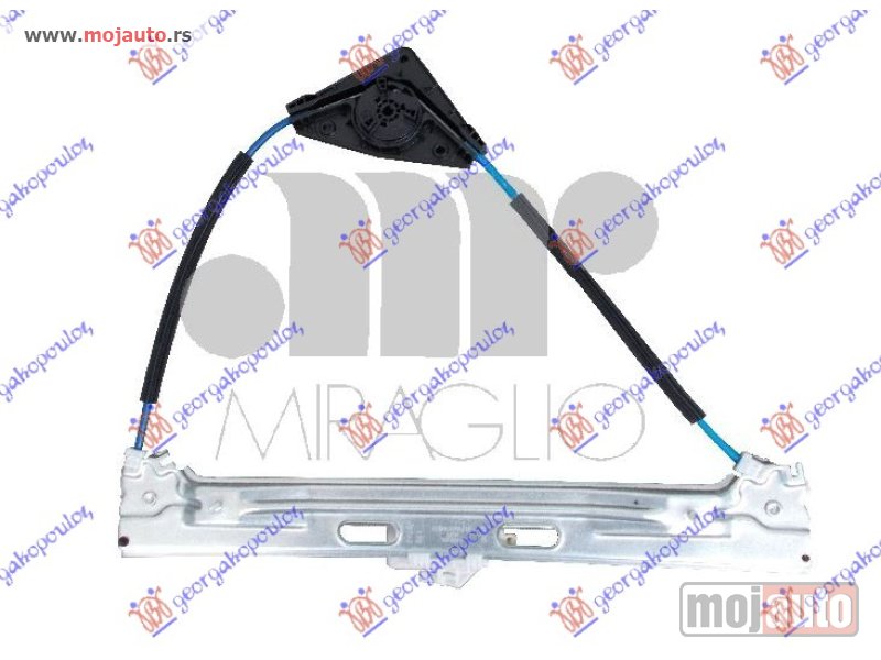 Glavna slika -  PODIZAC ZADNJEG PROZORA ELEKTRICNI (BEZ MOTORA) (A KVALITET) Desno Fiat 500 l 12-17 -dostupno - MojAuto