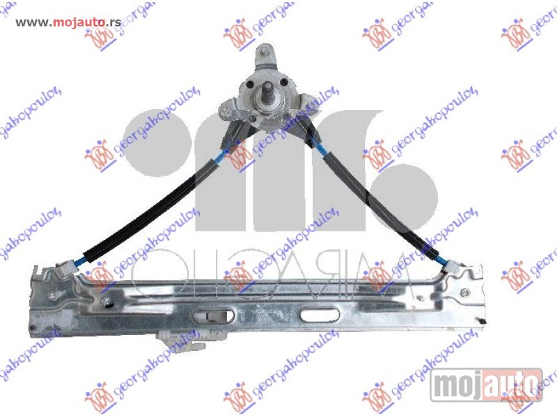 Glavna slika -  PODIZAC ZADNJEG PROZORA MEHANICKI (A KVALITET) Levo Fiat 500 l 17- -dostupno - MojAuto