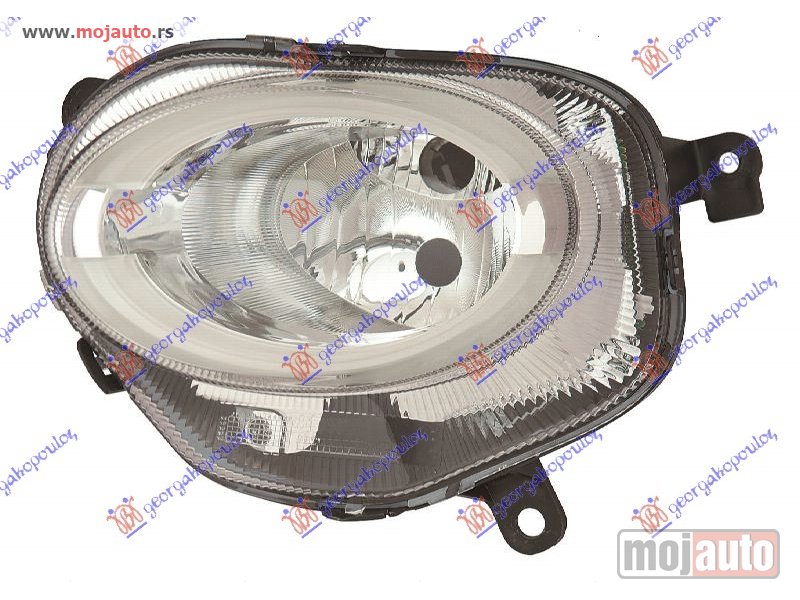 Glavna slika -  DNEVNO SVETLO (H7/H21/LED) Levo Fiat 500 15- -dostupno - MojAuto