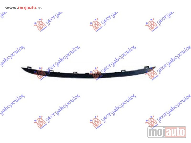 Glavna slika -  LAJSNA PVC MASKE DONJA CRNA Fiat linea 13-15 -dostupno - MojAuto