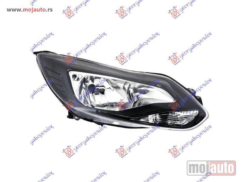 Glavna slika -  FAR ELEKTRICNI CRNI (TYC) Desno Ford focus 11-14 -dostupno - MojAuto