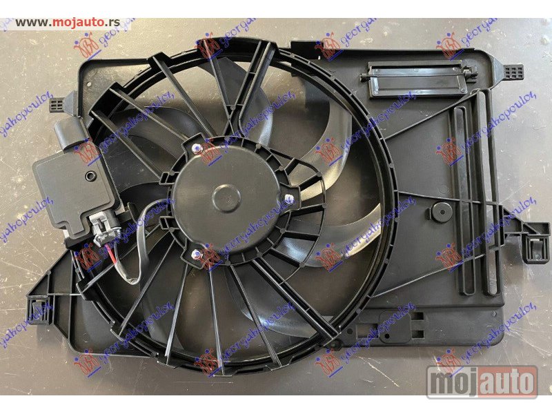 Glavna slika -  VENTILATOR KOMPLET (1.5/1.6 TDCi DIZEL) (385mm) Ford focus c-max 10-14 -dostupno - MojAuto