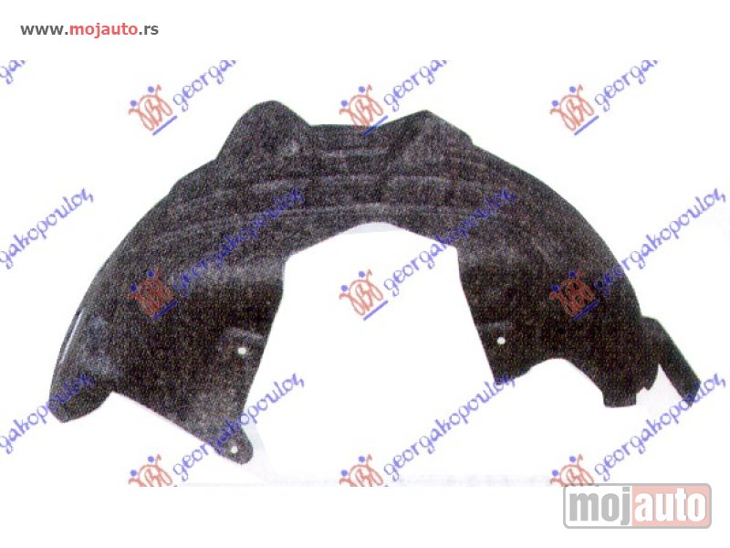 Glavna slika -  ZADNJE POTKRILO Desno Ford kuga 13-16 -dostupno - MojAuto