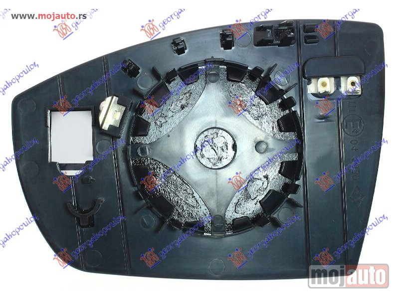 Glavna slika -  STAKLO RETROVIZORA SA GREJACEM (ASFERICNO) Desno Ford kuga 13-16 -dostupno - MojAuto