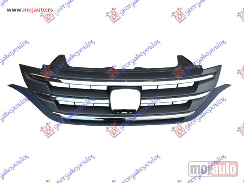 Glavna slika -  PVC MASKA KOMPLET (HROM LAJSNE) Honda cr-v 13-15 -dostupno - MojAuto