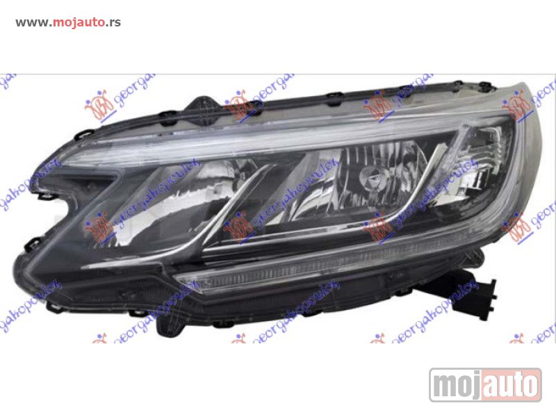 Glavna slika -  FAR ELEKTRICNI SA LED DNEVNIM SVETLOM (TYC) Levo Honda cr-v 15-17 -dostupno - MojAuto