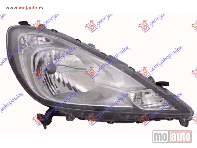 Glavna slika -  FAR ELEKTRICNI (DEPO) Desno Honda jazz 11-15 -dostupno - MojAuto