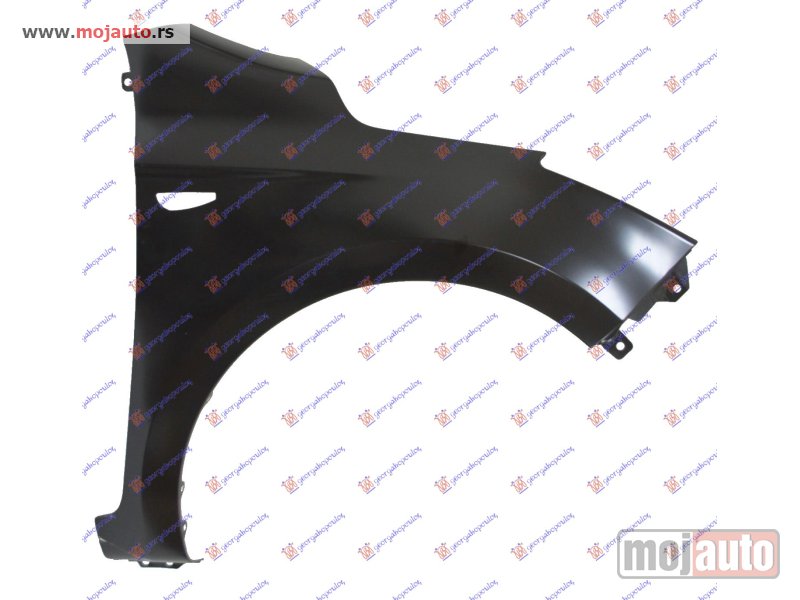 Glavna slika -  BLATOBRAN (SA OTVOROM ZA MIGAVAC) Desno Hyundai i20 12-14 -dostupno - MojAuto