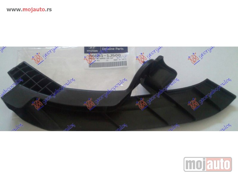 Glavna slika -  NOSAC PREDNJEG BRANIKA GORNJI PLASTICNI (O) Levo Hyundai i20 12-14 -dostupno - MojAuto