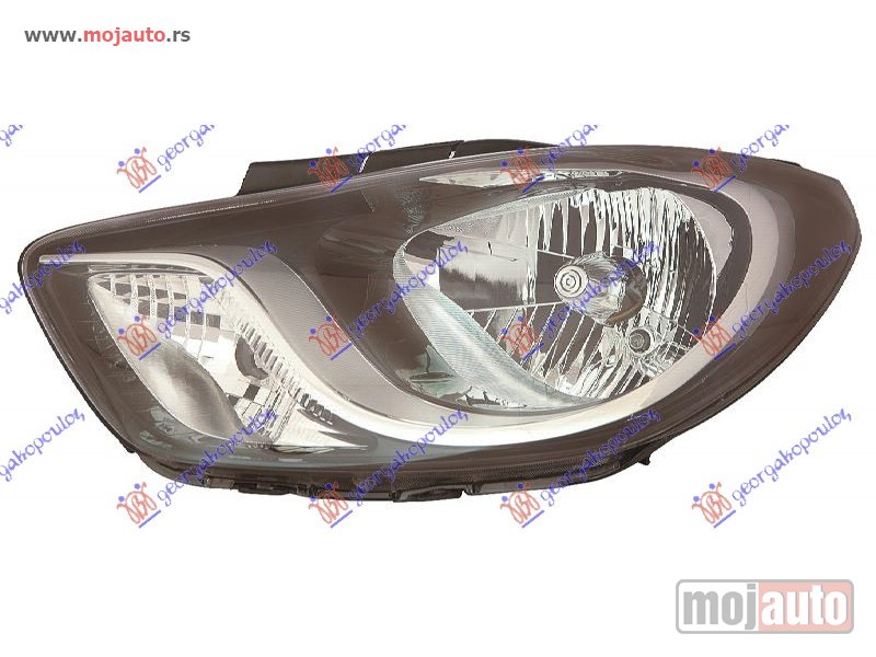 Glavna slika -  FAR ELEKTRICNI CRNI (SA MOTOROM) (DEPO) Levo Hyundai i10 10-13 -dostupno - MojAuto