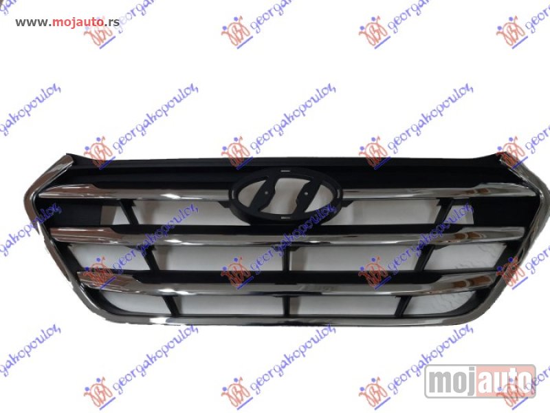 Glavna slika -  PVC MASKA KOMPLET (HROM LAJSNA) Hyundai tucson 15-18 -dostupno - MojAuto