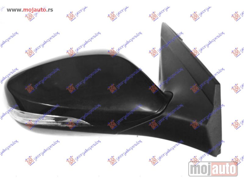 Glavna slika -  RETROVIZOR ELEKTRICNI SA GREJACEM PM (MIGAVAC) (6 PIN) (KONVEKSNO STAKLO) Desno Hyundai accent 11-14 (export type) -dostupno - MojAuto