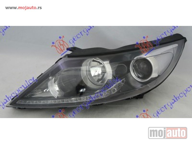 Glavna slika -  FAR ELEKTRICNI SA LED DNEVNIM SVETLOM (TYC) Desno Kia sportage 10-14 -dostupno - MojAuto