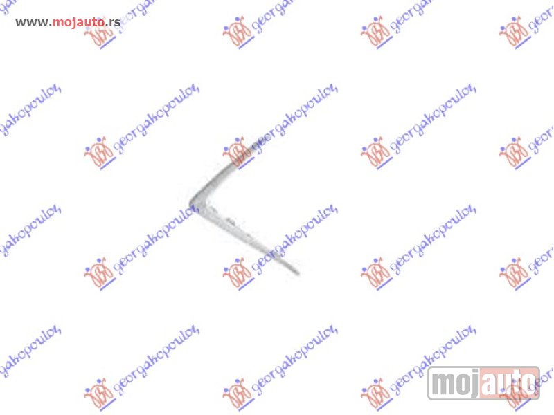 Glavna slika -  LAJSNA PVC MASKE HROM Levo Lexus es 19- -dostupno - MojAuto