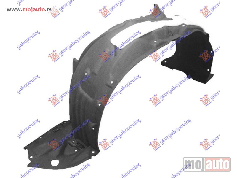 Glavna slika -  POTKRILO PLASTICNO Levo Lexus ux 19- -dostupno - MojAuto