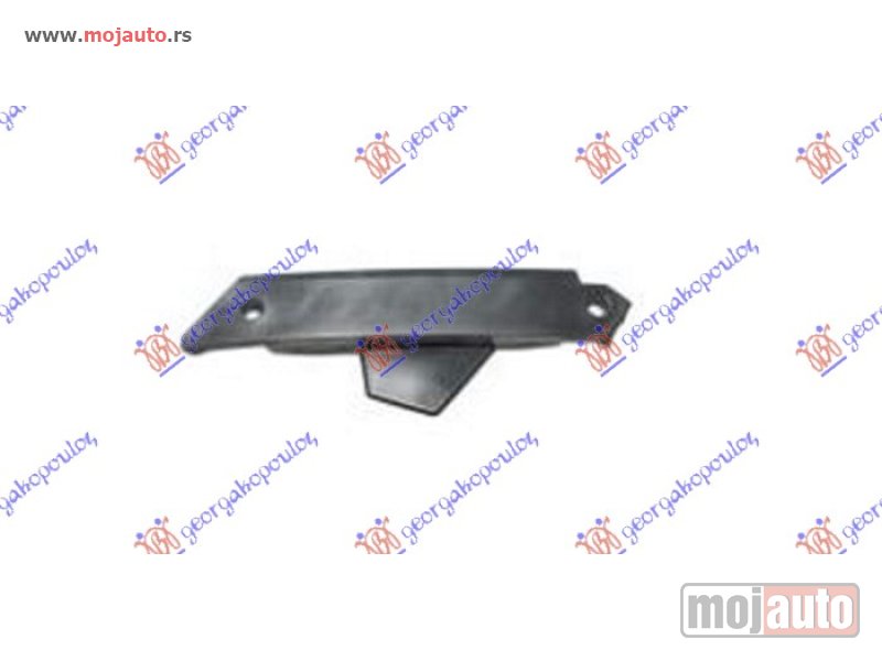 Glavna slika -  NOSAC PREDNJEG BRANIKA GORNJI BOCNI PLASTICNI (CLA45 AMG) Desno Mercedes a class (w176) 15-18 -dostupno - MojAuto