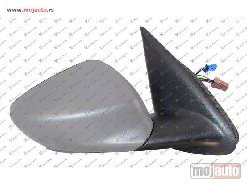 Glavna slika -  RETROVIZOR ELEKTRICNI SA GREJACEM PM (SENZOR) (KONVEKSNO STAKLO) Desno Citroen c-elysee 16- -dostupno - MojAuto