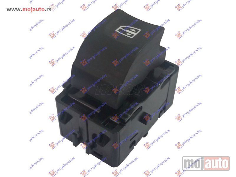 Glavna slika -  PREKIDAC U PREDNJIM (& ZADNJIM L=D) VRATIMA (CRNI KONEKTOR) (6 PIN) Desno Dacia sandero 20- -dostupno - MojAuto