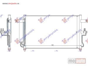 NOVI: delovi  HLADNJAK KLIME BENZIN/DIZEL (570x355) Hyundai accent h/b-l/b 03-05 -dostupno
