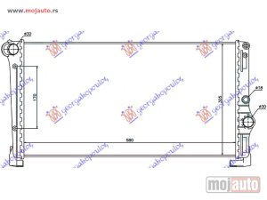 NOVI: delovi  HLADNJAK MOTORA 1.3JTD (58x31x3.8) (MARELLI TIP) Fiat idea 04-10 -dostupno