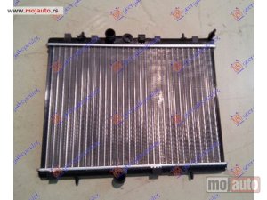 NOVI: delovi  HLADNJAK MOTORA BENZIN/DIZEL (38x55x1.8) SA NOSACEM VENTILATORA Peugeot 307 05-07 -dostupno