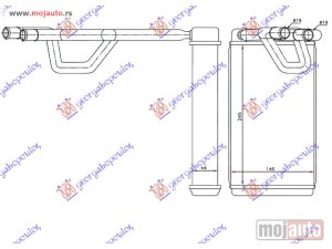 NOVI: delovi  GREJAC KABINE (179x178) Nissan murano 03-14 -dostupno