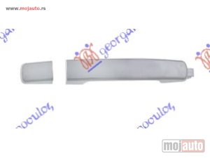 NOVI: delovi  KVAKA PREDNJIH (& ZADNJIH L=D) VRATA SPOLJASNJA HROM Desno Nissan p/u (d40) navara 2wd-4wd 05-10 -dostupno