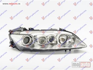 NOVI: delovi  FAR SA MAGLENKOM HROM (TYC) Desno Mazda 6 02-08 -dostupno