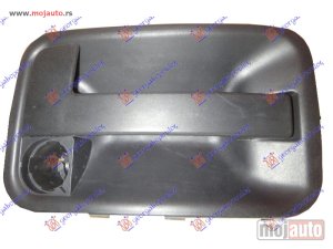 NOVI: delovi  KVAKA DESNIH KLIZNIH VRATA SPOLJASNJA (BEZ RUPE ZA KLJUC) Citroen jumpy 04-07 -dostupno