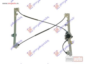 NOVI: delovi  PODIZAC PREDNJEG PROZORA ELEKTRICNI (BEZ MOTORA) 3 VRATA Levo Renault megane sdn-h/b-l/b 02-05 -dostupno