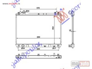 Glavna slika - HLADNJAK MOTORA 1.9 DDiS (45x69x16) Suzuki grand vitara 06-15 -dostupno - MojAuto