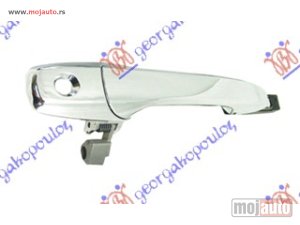 NOVI: delovi  KVAKA PREDNJIH VRATA SPOLJASNJA HROM Levo Mazda p/u 2/4wd bt-50 06-13 -dostupno