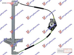 NOVI: delovi  PODIZAC PREDNJEG PROZORA ELEKTRICNI (BEZ MOTORA) 5 VRATA/KARAVAN (A KVALITET) Levo Peugeot 307 01-05 -dostupno
