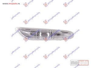 NOVI: delovi  MIGAVAC U KRILU BELI (=LEVI ZA SERIJU 1) Desno Bmw series 1 (e81/87) 3/5d 04-11 -dostupno