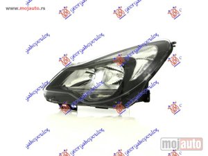 NOVI: delovi  FAR ELEKTRICNI CRNI 2011- (DEPO) Levo Opel corsa d 06-15 -dostupno