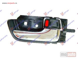 NOVI: delovi  KVAKA PREDNJIH/ZADNJIH VRATA UNUTRASNJA HROM/CRNA Desno Toyota prius 04-09 -dostupno