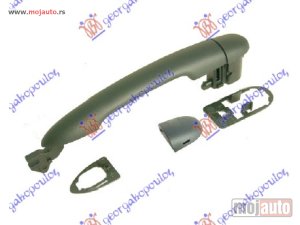 NOVI: delovi  KVAKA PREDNJIH/ZADNJIH VRATA (L=D) SPOLJASNJA CRNA Desno Renault laguna 00-07 -dostupno