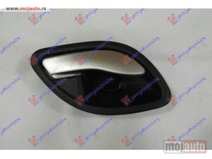 NOVI: delovi  KVAKA PREDNJIH/ZADNJIH VRATA UNUTRASNJA SREBRNA/CRNA Desno Renault laguna 00-07 -dostupno