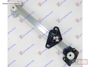 NOVI: delovi  PODIZAC ZADNJEG PROZORA ELEKTRICNI (BEZ MOTORA) Levo Honda jazz 08-11 -dostupno