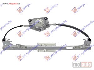 NOVI: delovi  PODIZAC ZADNJEG PROZORA ELEKTRICNI (BEZ MOTORA) (A KVALITET) Levo Vw golf v 04-08 -dostupno