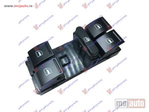 NOVI: delovi  PREKIDAC U PREDNJIM VRATIMA (4 TASTERA) (10 PIN) Levo Vw golf v 04-08 -dostupno