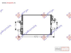 NOVI: delovi  HLADNJAK KLIME 1.3 JTD (450x350x16) 2003- Fiat palio 99-04 -dostupno