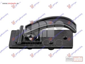 NOVI: delovi  KVAKA PREDNJIH VRATA UNUTRASNJA CRNA Fiat cinquecento 93-98 -dostupno